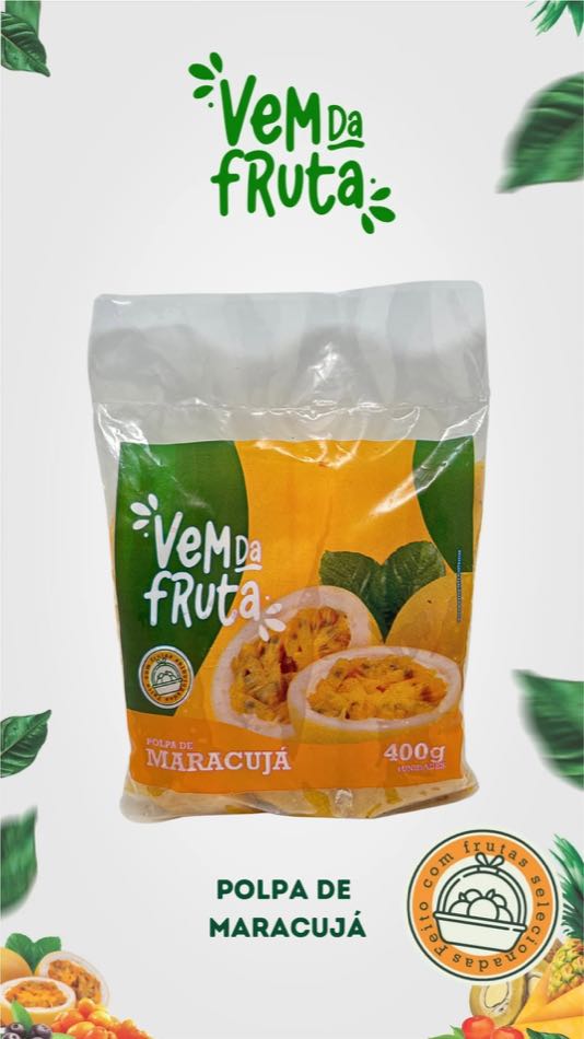 Vem da Fruta - Polpa de Maracujá