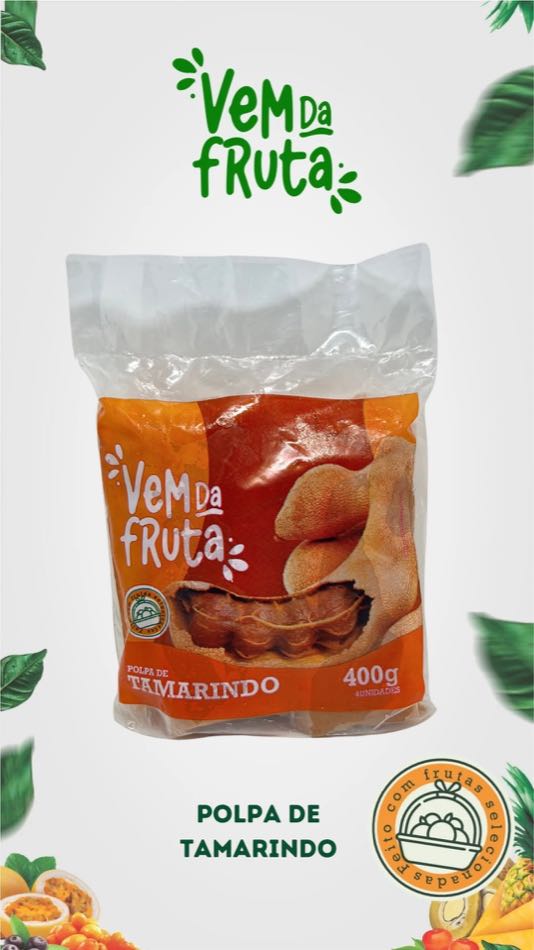 Vem da Fruta - Polpa de Tamarindo