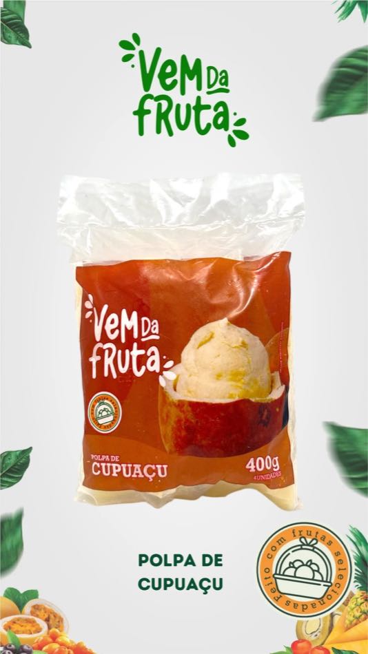 Vem da Fruta - Polpa de Cupuaçu