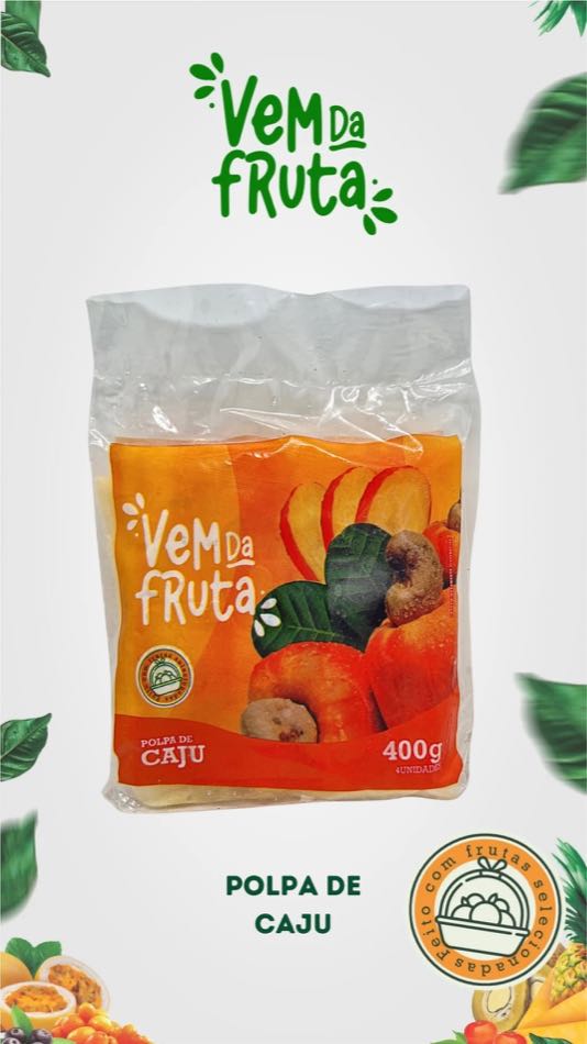 Vem da Fruta - Polpa de Caju