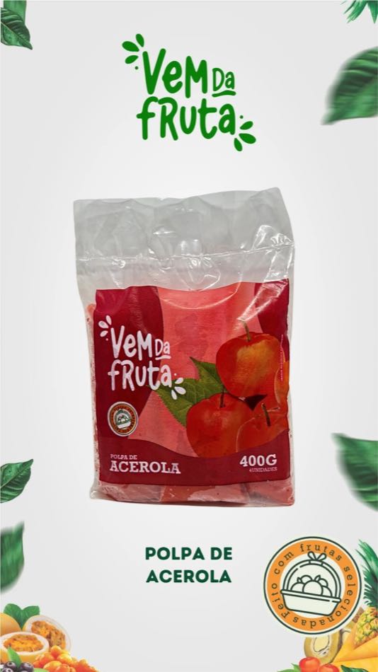 Vem da Fruta - Polpa de Acerola