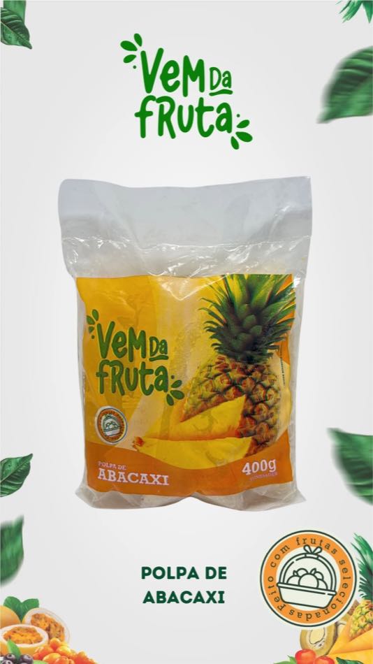 Vem da Fruta - Polpa de Abacaxi